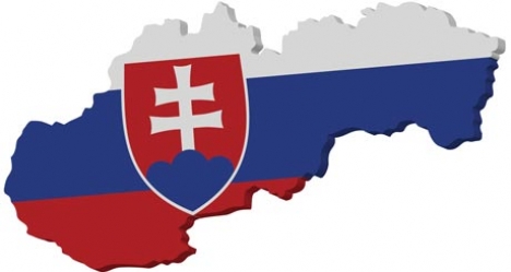 Slovakia vector map
