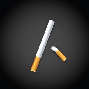 Smoking and no-smoking vector ciggarettes
