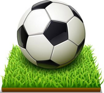 Soccer balls models and icons vector