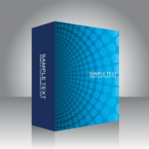 Software box template