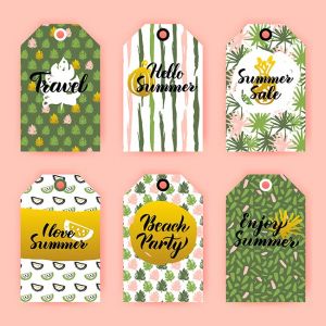 Hello Summer Gift Labels