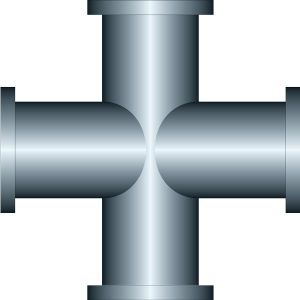 Steel iron pipe vectors