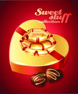 Sweets and snacks vector