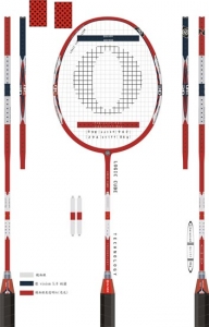 Badminton vector design