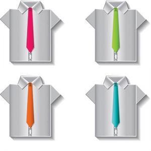 Ties and knots vector models