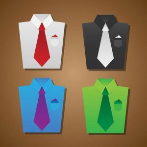 Ties and knots vector models