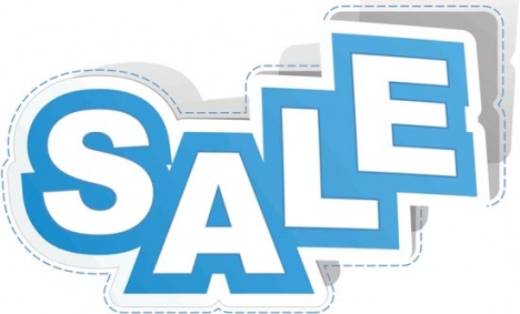 Sales stickers vector design