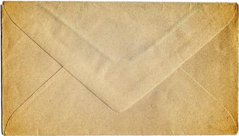 Transparent envelope template