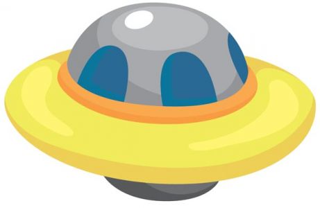 Ufo spaceships vector cartoons