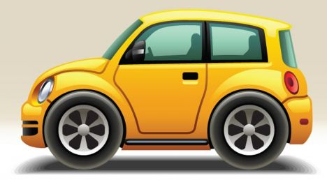 Variety of big and small cars vectors