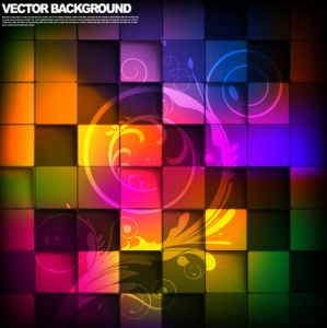 Colorful background vector layout