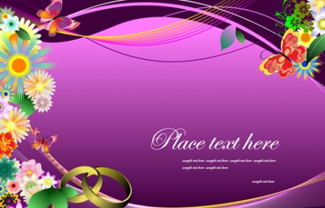 Banner with frames vector