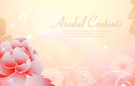 Flower banner design