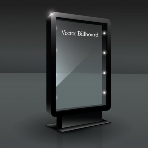 Vector billboard layout