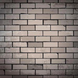 Unsaturated brick wall