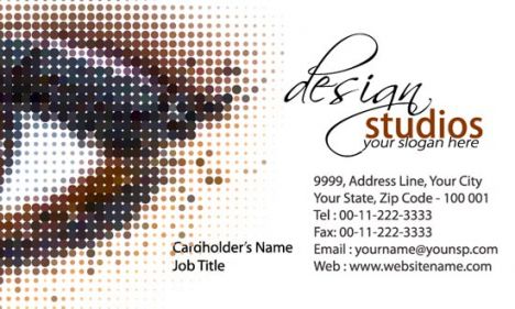 Vector business cards design