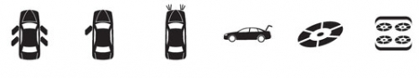 Car icons design