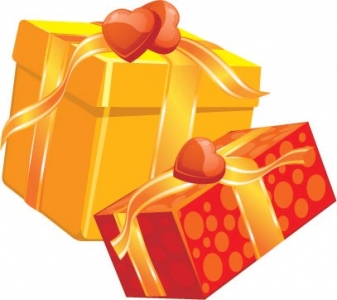 Vector gift box design