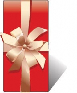 Vector gift box template