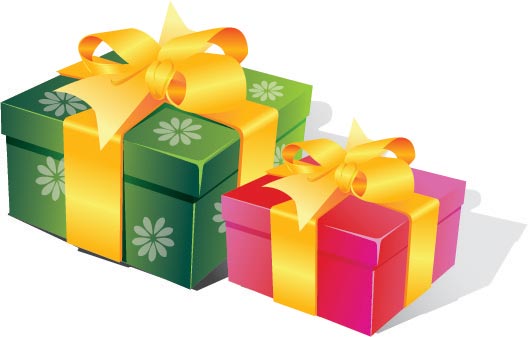 29 Vector gift boxes