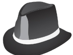 Vector hat template