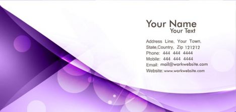 Vectorized business cards background