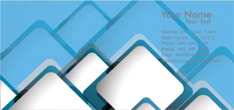 Vectorized business cards template