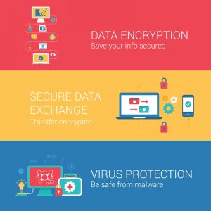 Data encryption protection vector