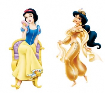 Walt Disney Princess vector