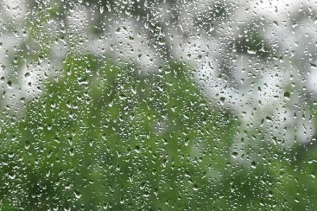 Water drops on glass textures