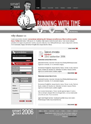 Web design template with code Web design template with code