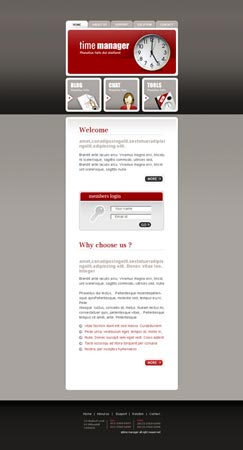 Web design template with code Web design template with code
