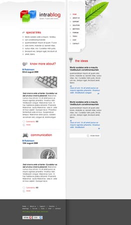 Web design template with code Web design template with code