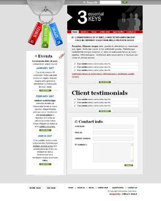 Web design template with code Web design template with code
