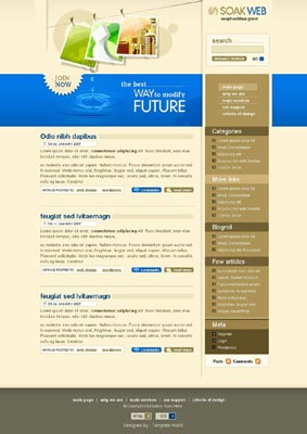 Web design template with code Web design template with code