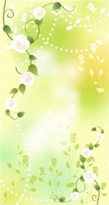 Wedding background vector