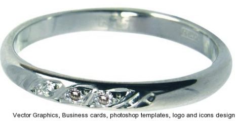 Wedding rings template