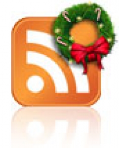 Christmas RSS icons