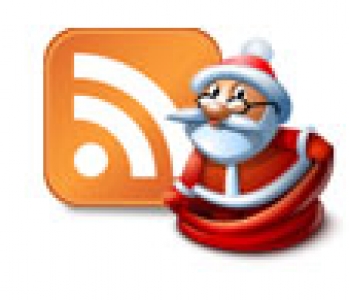 Christmas RSS icons