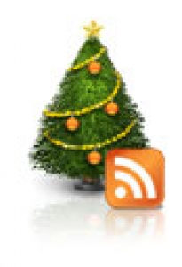 Christmas RSS icons