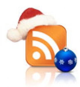 Christmas RSS icons