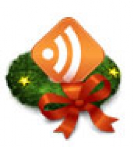 Christmas RSS icons