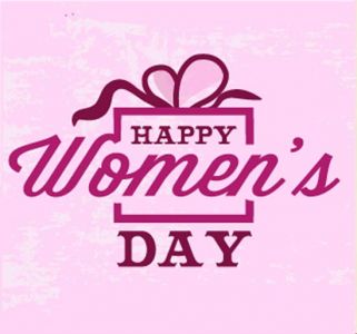 Womens day greeting card for 8 march