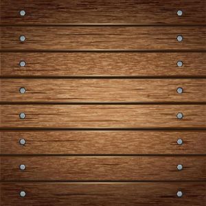 Wooden list board vector eps