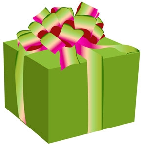 Wrapped gift icon