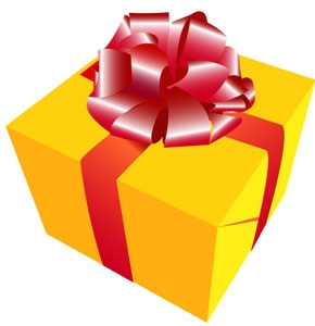 Wrapped gift icon