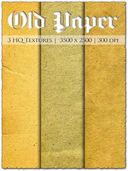 High quality old paper textures