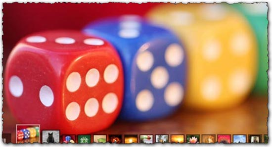 Photo slideshow effect