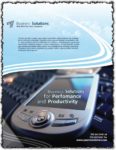 InDesign business solutions brochure