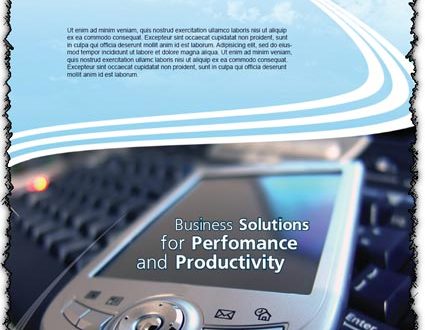InDesign business solutions brochure